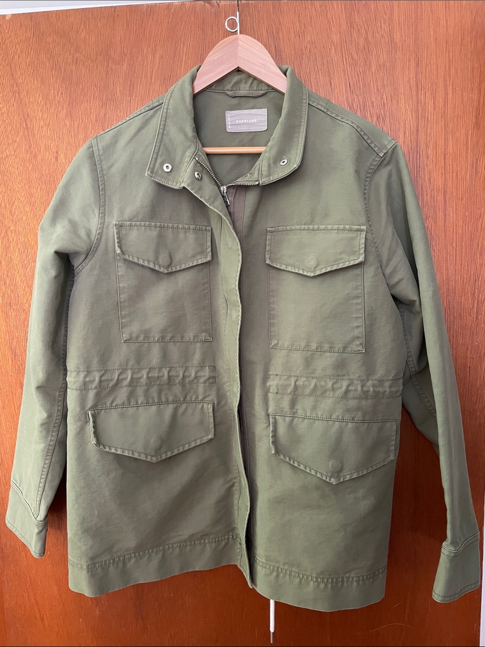 Everlane women’s Olive Utility Field Jacket